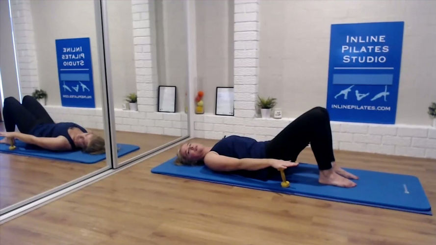 Workout with Hand Weights